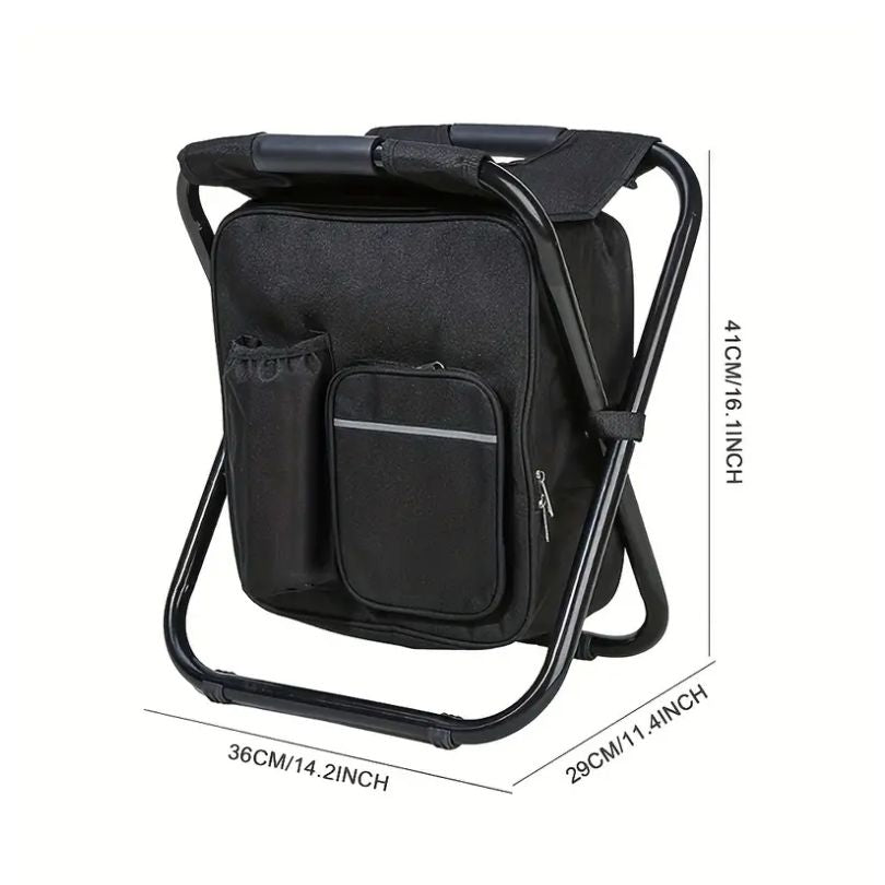 UrbanCamp™ Tu descanso, tus bebidas y tu mochila… todo en uno