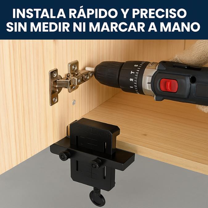 Combo Carpintero Pro 🔧 | Corta esquinas perfectas e instala bisagras sin errores