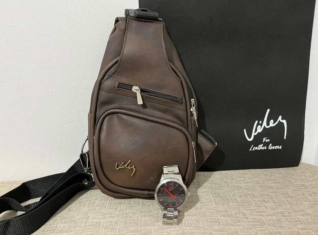 Duo Pechero Velez + RELOJ + Bolsa