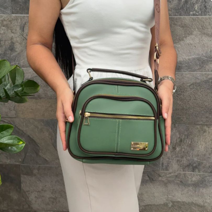 BOLSO PREMIUM TIPO BANDOLERA + EMPAQUE EN  CAJA