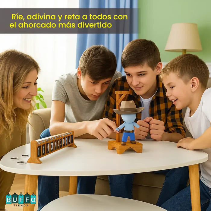 EL AHORCADO DEL OESTE - Adivina la palabra antes de que el vaquero se quede sin suerte