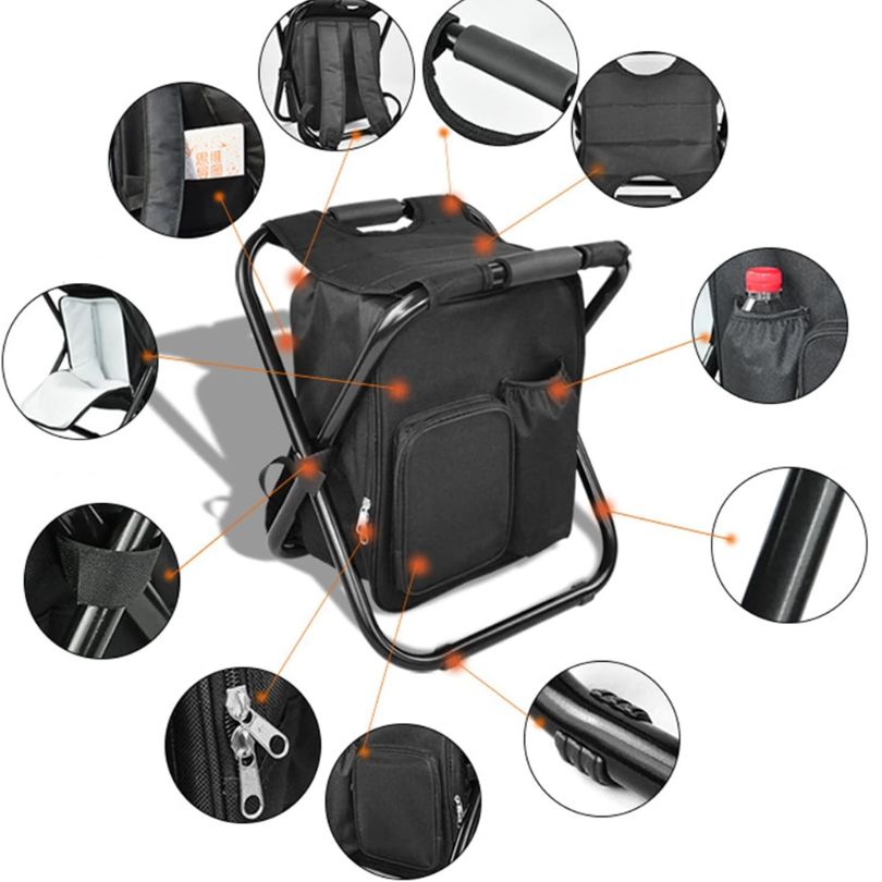 UrbanCamp™ Tu descanso, tus bebidas y tu mochila… todo en uno