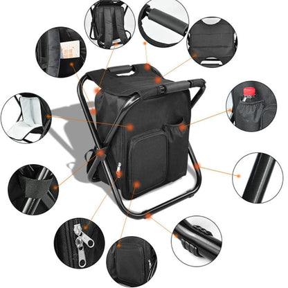 UrbanCamp™ Tu descanso, tus bebidas y tu mochila… todo en uno