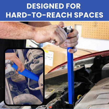 Wrench™ — La llave de extensión para espacios difíciles