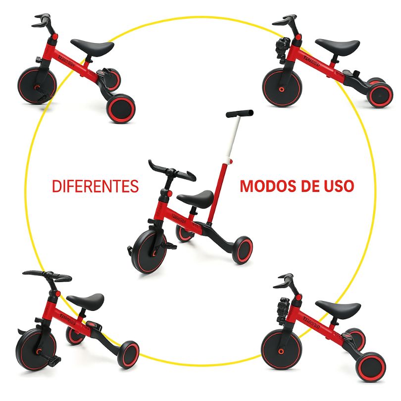 GrowSteps™ Triciclo Multifuncional 5 en 1