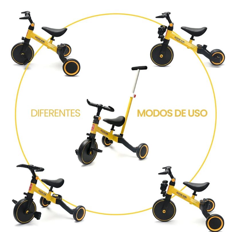 GrowSteps™ Triciclo Multifuncional 5 en 1