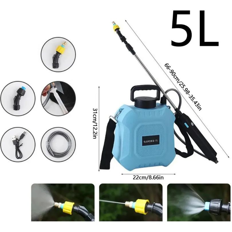 Aspersor PowerSpray Electrico™ – Fumiga sin esfuerzo - 5 litros