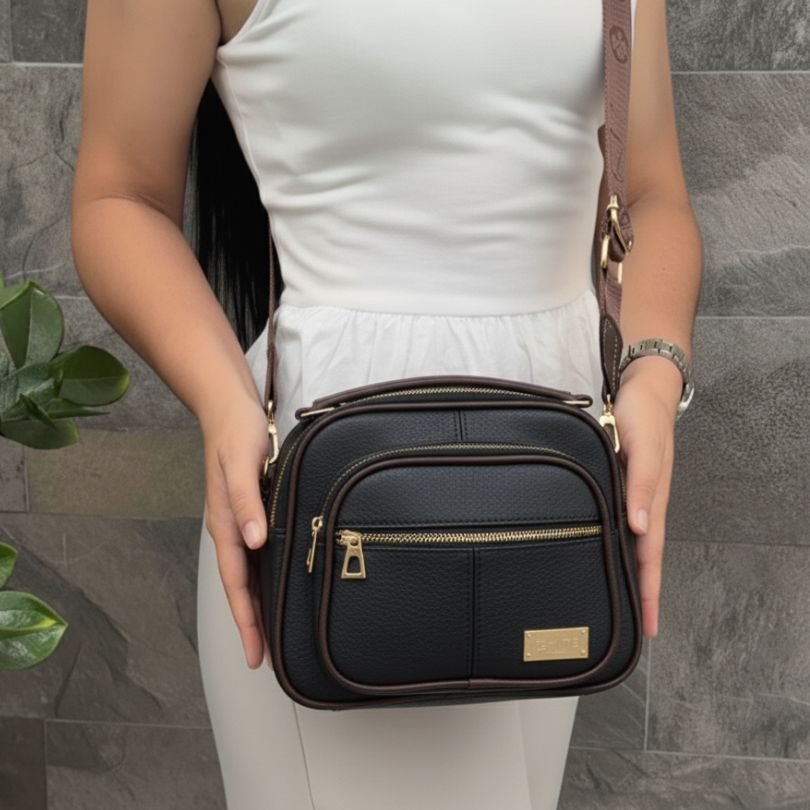 BOLSO PREMIUM TIPO BANDOLERA + EMPAQUE EN  CAJA