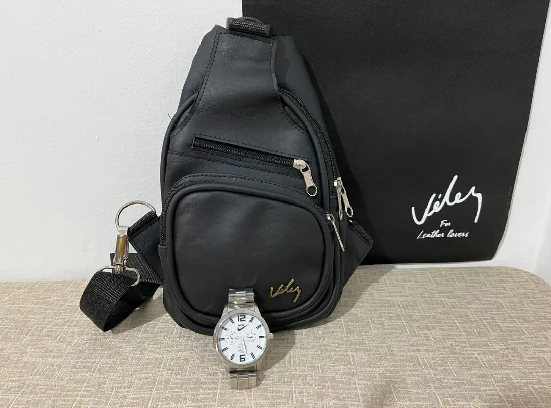 Duo Pechero Velez + RELOJ + Bolsa