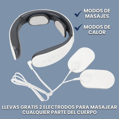 NeckRelief Pro™ Alivio inmediato + llevas gratis 2 electrodos