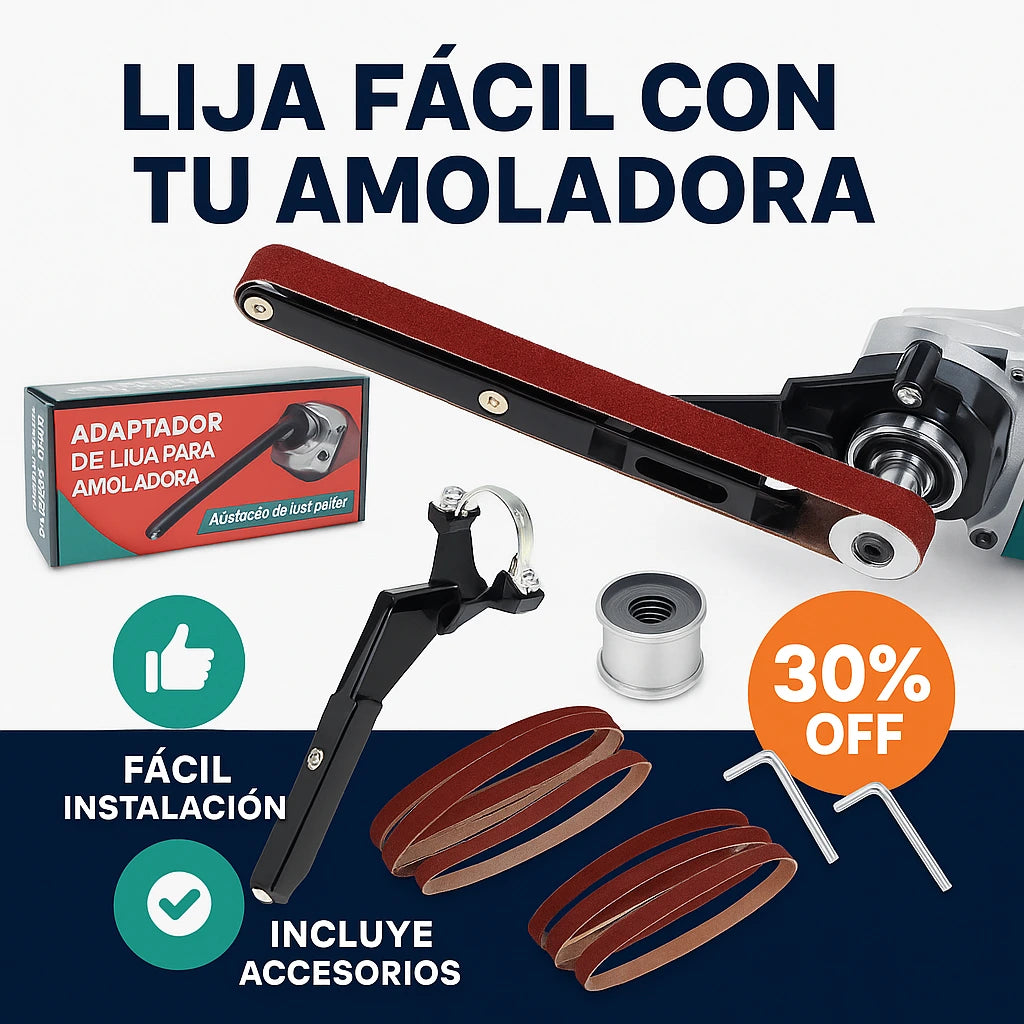 Adaptador de Lijadora de Banda