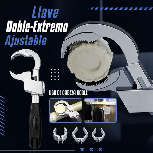 MultiTool™Lleve doble poder: una herramienta que se adapta a cualquier tuerca.