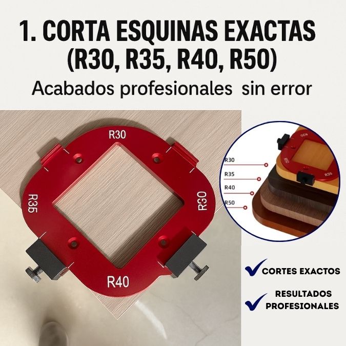 Combo Carpintero Pro 🔧 | Corta esquinas perfectas e instala bisagras sin errores