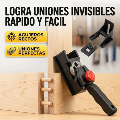 Plantilla MaderMaster™ Logra uniones invisibles en tus muebles