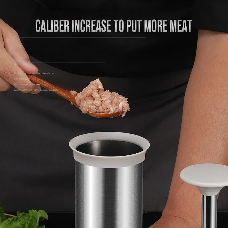 EmbutiChef™ Crea, rellena y disfruta... sin estrés en tu cocina