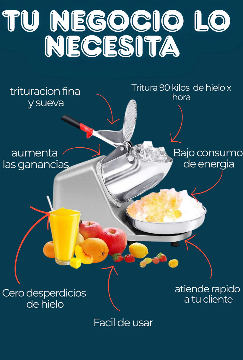 Trituradora De Hielo Eléctrica